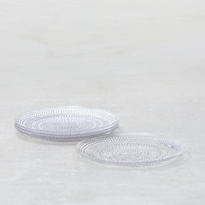 Fortessa Jupiter Hobnail Glass, 10.5" Dinner Plate - Image 2