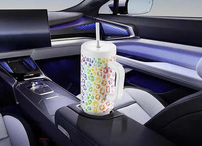 Meoky 50 oz Tumbler with Handle, Tumbler with Lid and Straw, Insulated - Image 7