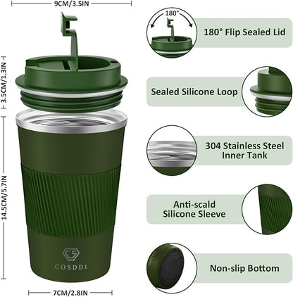 CS COSDDI 12 oz Stainless Steel Vacuum Insulated Tumbler - Image 2