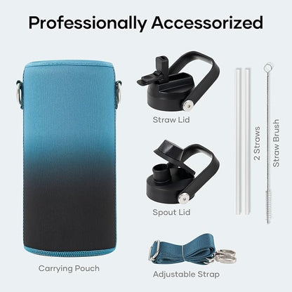BUZIO Insulated Stainless Steel Water Bottle 32 oz - Image 5