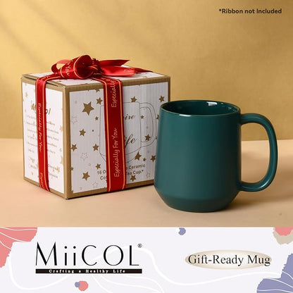 Miicol Ceramic Coffee Mug, 16 oz Large Coffee Cup, Tea Mug - Image 9