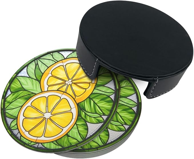 Lemon Coasters for Drinks - Image 3