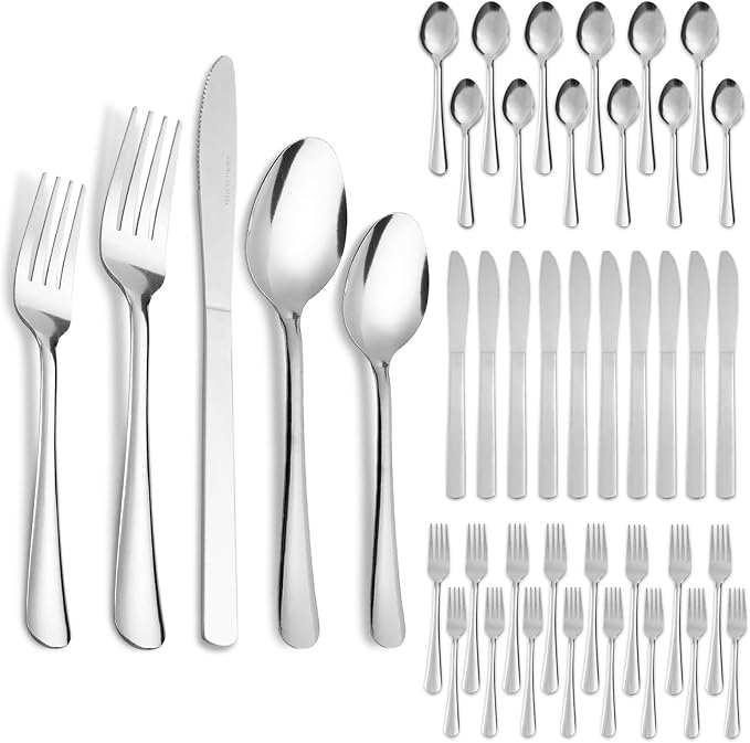 120PCS Windsor Silverware Set by Hansmart