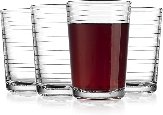 Juice Glasses 7 oz. Set Of 4 Glass Cups – By Home Essentials and Beyond – - Image 8