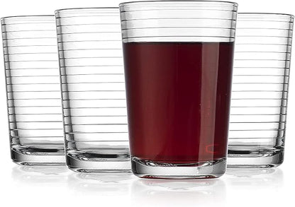 Juice Glasses 7 oz. Set Of 4 Glass Cups – By Home Essentials and Beyond – - Image 8