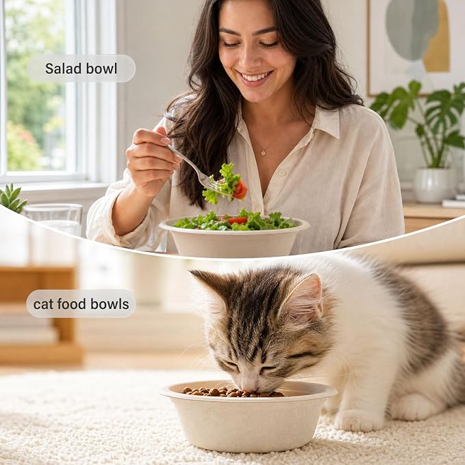 125 Pack 12 Oz Disposable Paper Bowls, Heavy-Duty Compostable Bowls - Image 6