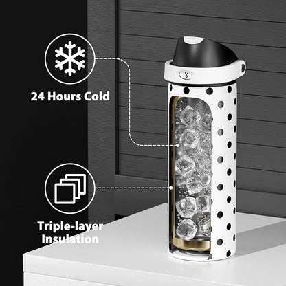 24 oz Insulated Water Bottle - Image 3