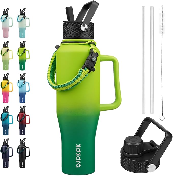 BJPKPK 40oz Insulated Water Bottle by BJPKPK