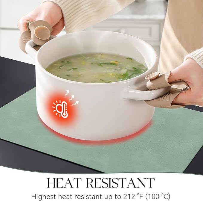 MOSAYT Vinyl Placemats Set of 12-12 X 17 Inch - Image 3