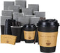 Lamosi 100 Pack 12 oz Coffee Cups, Disposable To Go Paper Cups by BuyNow