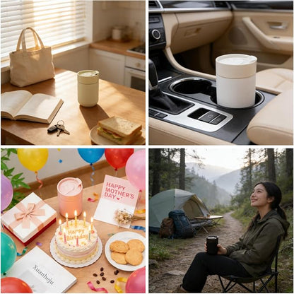 Single‑Wall Ceramic Travel Mug - Image 3