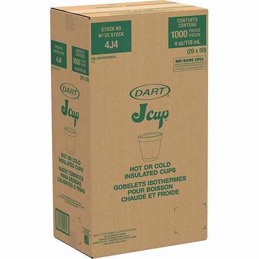 Dart 4 oz Insulated Foam Hot/Cold Cup - Image 5