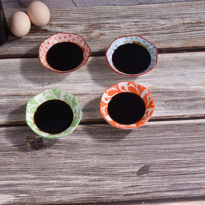 Ceramic Dipping Bowls Set of 4, 10.5cm Small Sauce Dishes, Nordic Style - Image 7