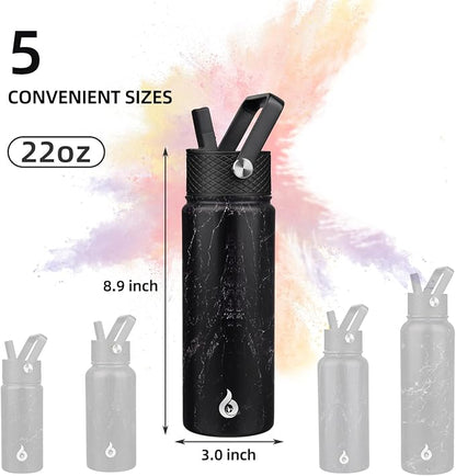 BJPKPK 22oz Insulated Water Bottle - Image 4