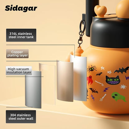 22 oz Tote Insulated Water Bottle - Image 8
