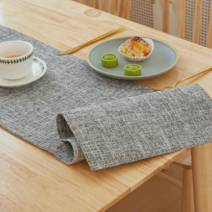 ZAIIVE Polyester Table Runner, Minimalist Style Table Runner 70 Inches Long - Image 3