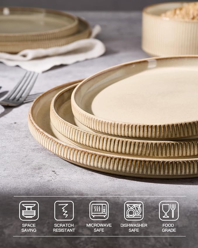 famiware Star 10/8 inches Salad Plates Set - Image 4