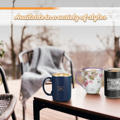 Christian Art Gifts Large Coffee & Tea Inspirational Scripture Mug - Image 7