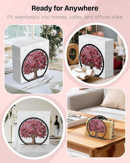 Uniclife Metal Napkin Holder for Table Standing Napkin Dispenser|Luncheon & - Image 6