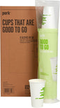 Perk Eco Compostable Paper Hot Cups, 16 Oz by Perk