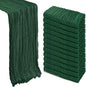 12 Pack Emerald Green Cheesecloth Table Runner 10Ft Gauze Cheese Cloth Table by Heneger