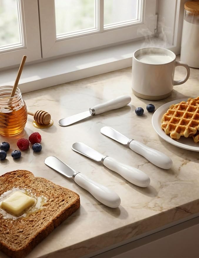 Stainless Steel Butter Knife Spreader - Image 8