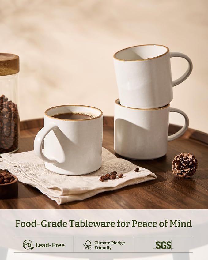 famiware Coffee Mugs Set of 6, Nebula 14oz Coffee Mugs Ceramic Cup Set | - Image 3