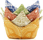 Cotton Microwavable Bowl Cozy, Microwave-Safe Hot Bowl Holders, Soup Bowl Cozy by ROGITU