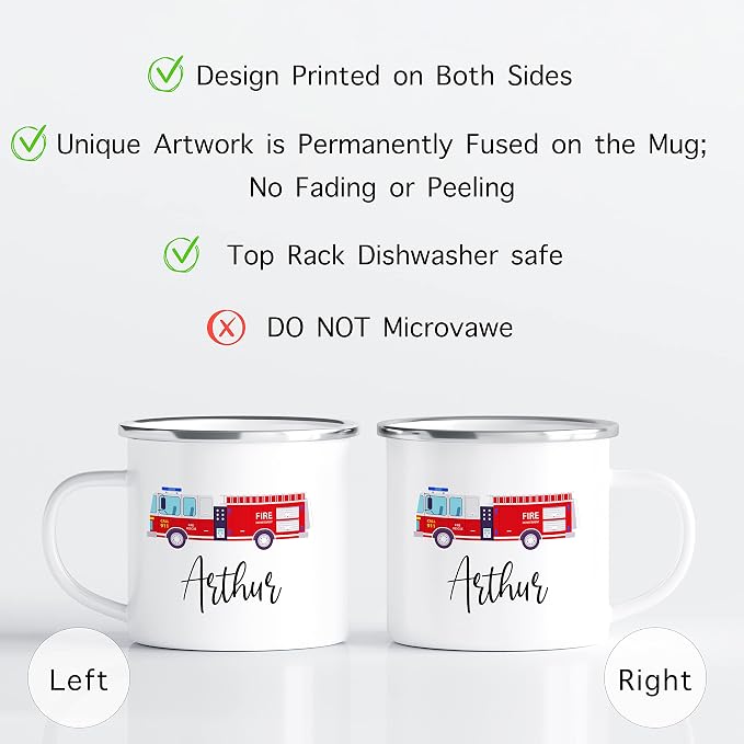 Personalized Mug for Kids, Girls | Customized Hot Chocolate Cocoa Coffee & Milk - Image 2