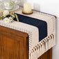 Boho Table Runner Summer Farmhouse Rustic Dining Dresser Scarf Home Decor | by Socomi