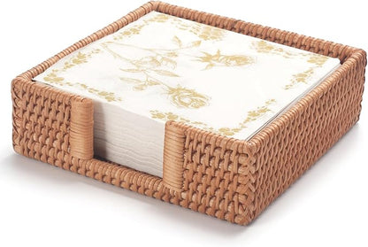 Rattan Napkin Holder Square, Napkin Holders - Image 2