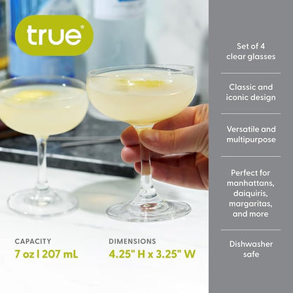 True Coupe Glass, Martini Glasses - Image 5