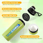 Ceramic Lined Water Bottle, 18 oz Insulated Travel Mug - Image 2