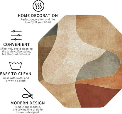 Minimal Abstract Shapes Print Coasters - Image 3