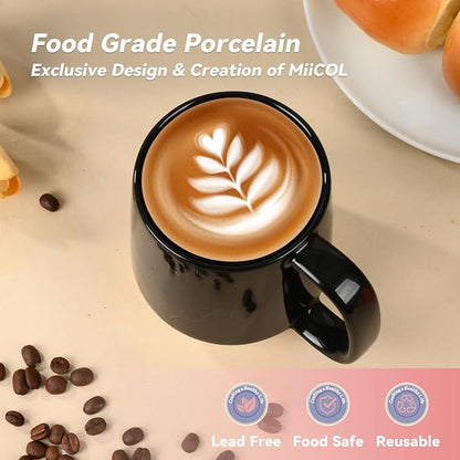 Miicol Ceramic Coffee Mug, 16 oz Large Coffee Cup, Tea Mug - Image 4