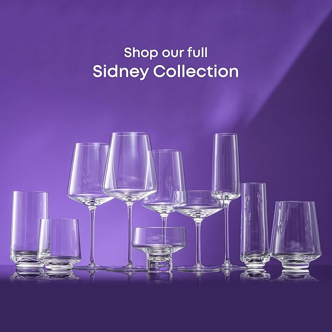 JoyJolt Sidney Stemless Coupe Glasses Set of 4 | 10oz Cocktail Glasses for Espresso Martini, Margarita, Manhattan, Champagne, Daiquiri, Cosmopolitan | Premium Crystal Made in Europe