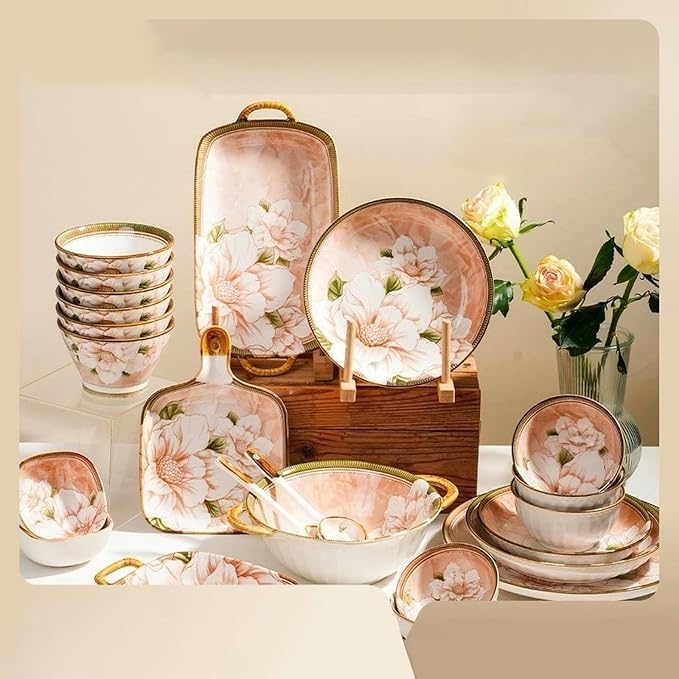 Japanese-style personalized household ceramic tableware, restaurant matching - Image 5