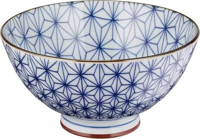 Saikai Pottery 19541 Arita Ware Kiyohide Kiln Rice Bowl, 5 Patterns, Old Dyed - Image 6