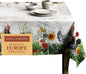 Maison d' Hermine Table Cloth Rectangle Table 100% Cotton 70 x 120 Inches Tablecloth Reusable Decorative for Dining Room Farmhouse Home Valentines Day Decorations Spring Summer - Basse Cour