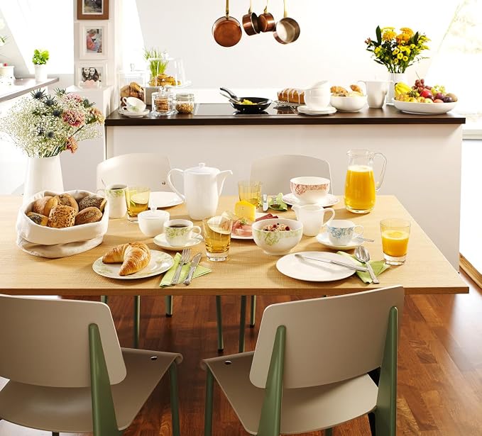 Villeroy & Boch For Me Round Vegetable Bowl, 9 in, Premium Porcelain, made in - Image 2
