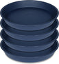 4 Pack of 20 21 inch Plant Saucer Round, Deep Plant Saucers by Bleuhome