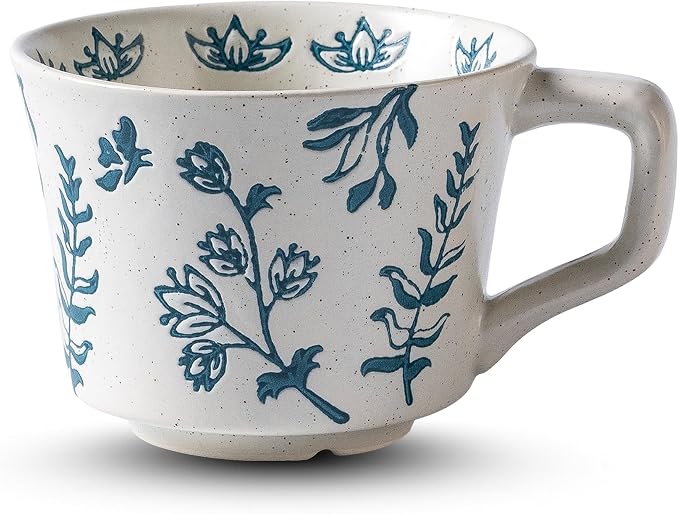 Ceramic Mug 11 oz Unique Luxurious Cup, Mug by Noevany