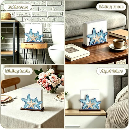 Summer Starfish Design Napkin Holder - Image 4