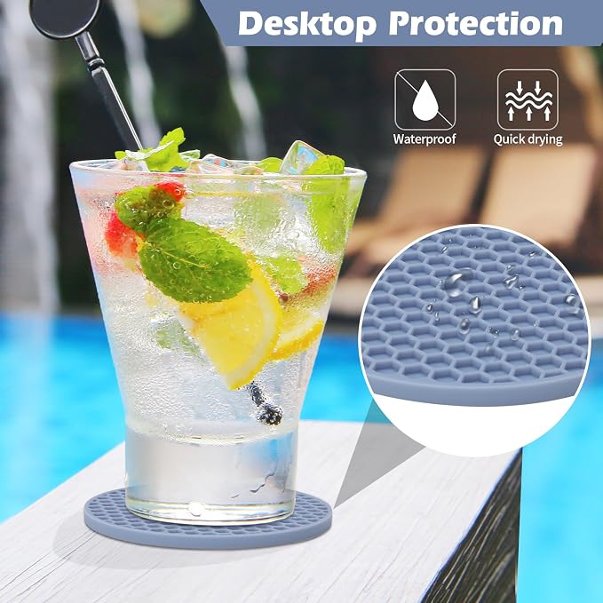 TWTLi Silicone Coasters Set of 12 - Image 5