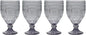 Fitz and Floyd Trestle Glassware Ornate Goblets by FitzandFloyd