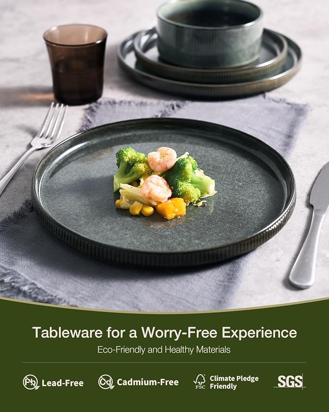 Famiware Star Plates and Bowls Sets, Chip & Scratch Resistant. Microwave & - Image 4