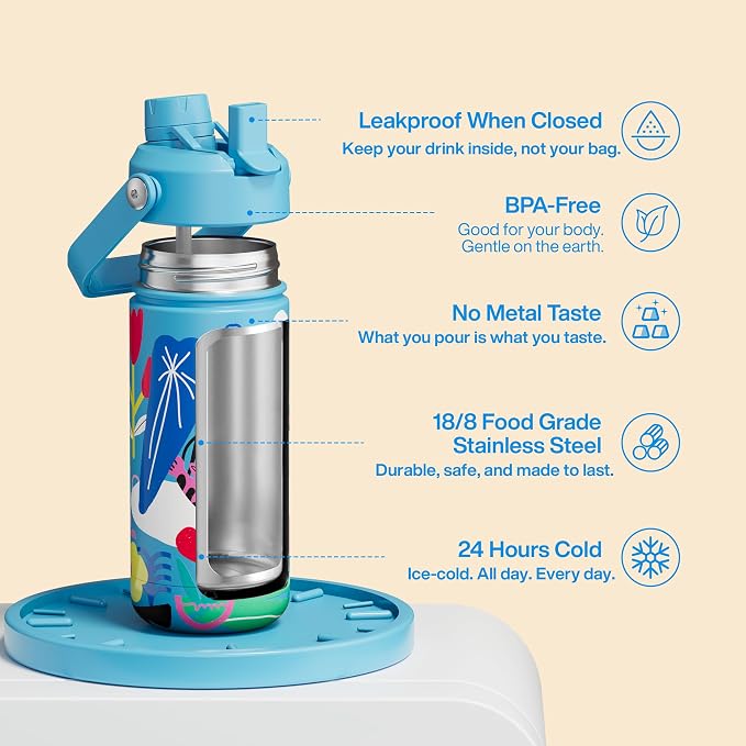 Kids Insualated Water Bottle - Image 2
