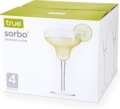 True Margarita Glass, Crystal Stemmed Cocktail Glasses, Dishwasher Safe - Image 8