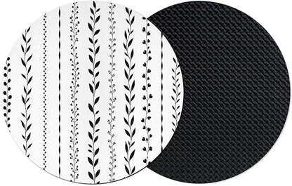 Modern Minimalist Art Coasters Set of 2, Absorbent Coasters by Unknown