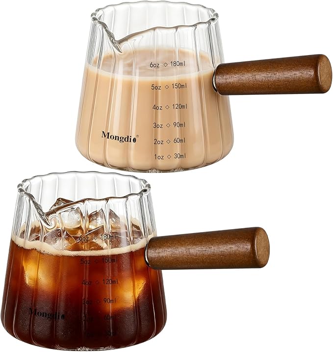 2-Pack 6OZ Espresso Shot Cups, Espresso Cup by Mongdio